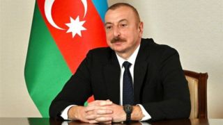 علی‌اف: آذربایجان هرگز به اوکراین سلاح نمی‌دهد