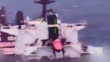 انصارالله یمن فیلم حمله پهپادی خود به کشتی آمریکایی را منتشر کرد