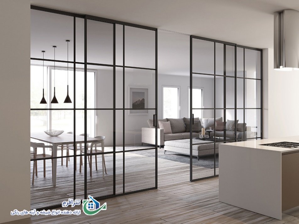 پارتیشن شیشه ای تترافرم