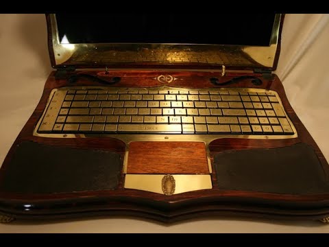 لپ‌تاپ Luvaglio یکی از گران‌ترین لپ‌ تاپ‌های دنیاست که قیمت آن 1000,000 دلار دارد