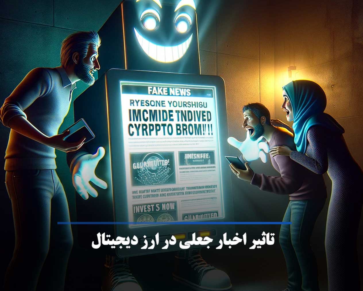 اخبار جعلی ارز دیجیتال از عوامل ضرر مالی سرمایه‌گذاران