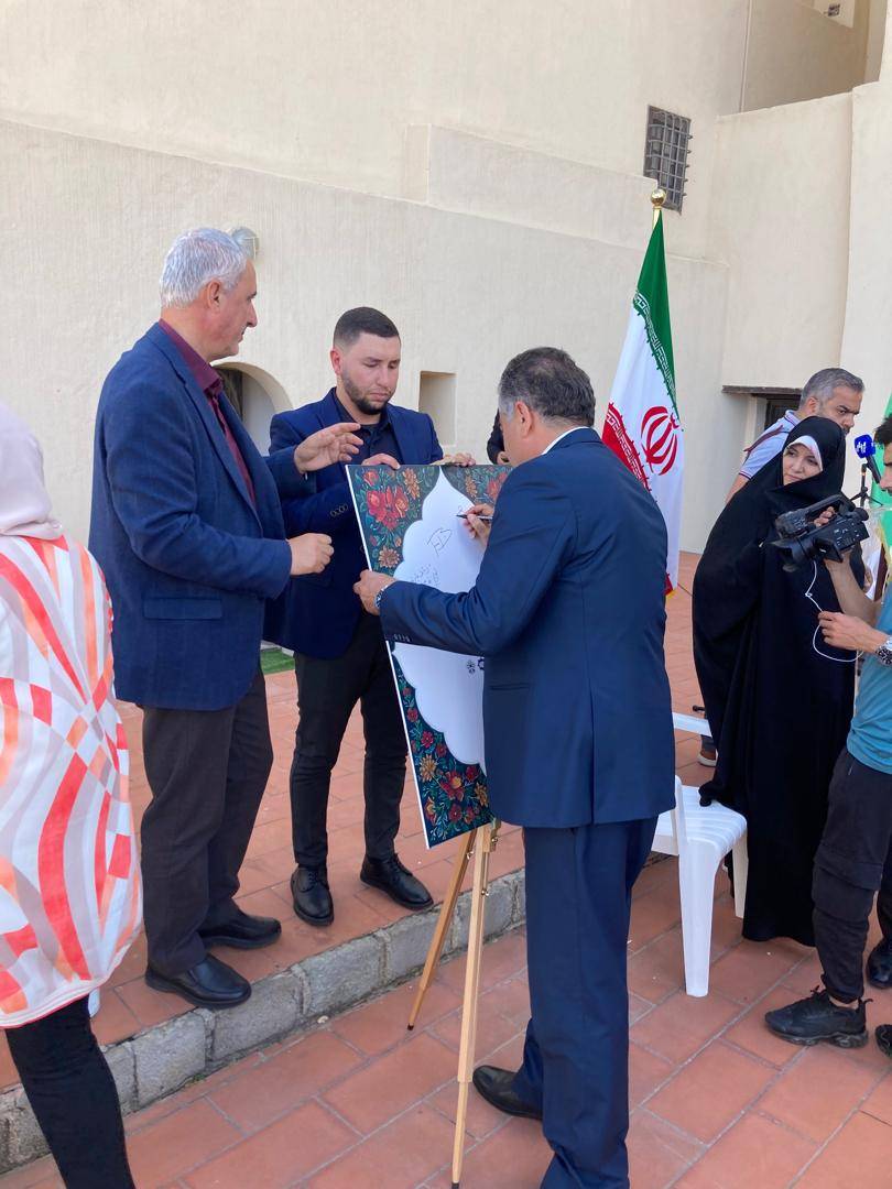 برپایی نمایشگاه آثار هنری ایران در الجزائر 2