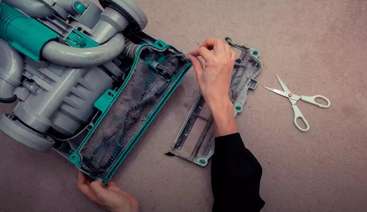 تمیز کردن جاروبرقی