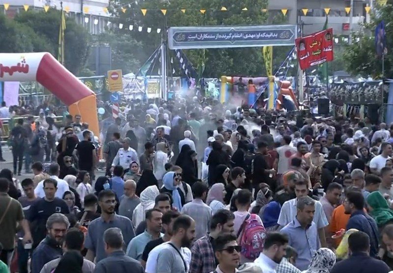 آغاز مهمانی کیلومتری غدیر / تعیین مکانهای اقامه نماز مغرب 2