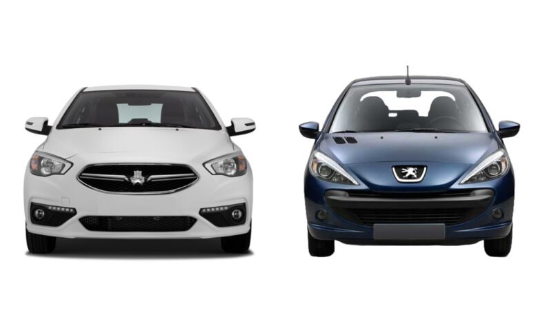 نمای جلو موتور شاهین با ۲۰۷