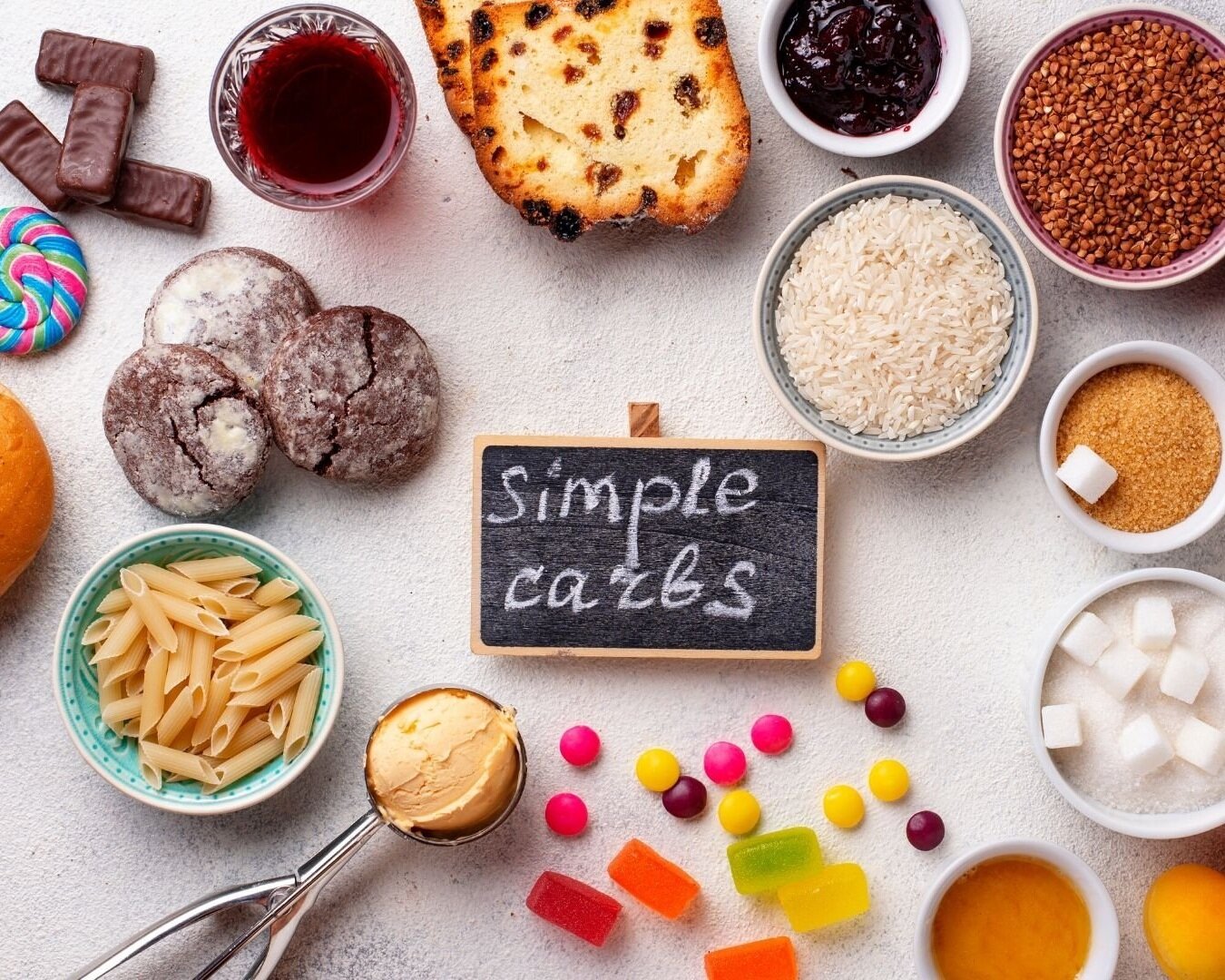 برای لاغری بعد از ساعت ۵ کربوهیدرات ساده نخورید