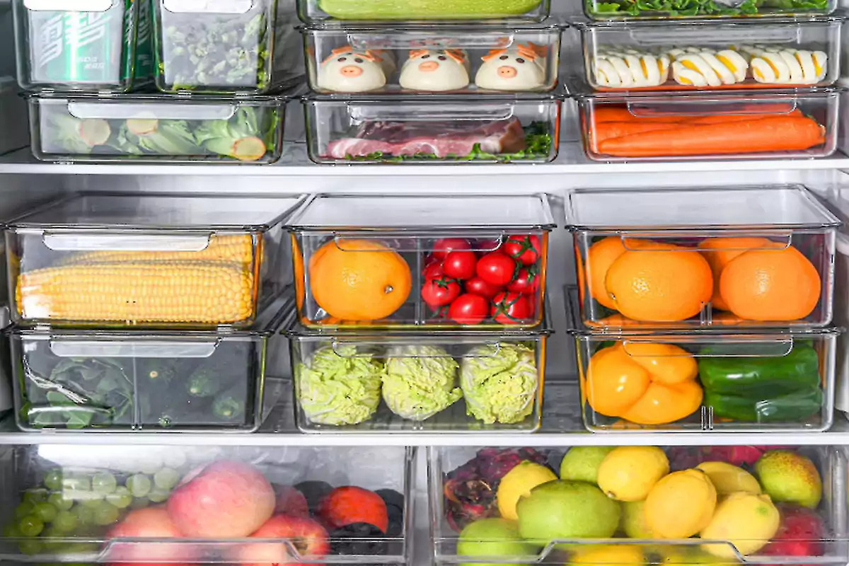 برای لاغری فقط مواد غذایی سالم در یخچال داشته باشید