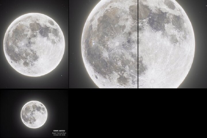 زیباترین تصاویر از اولین ابرماه سال ۲۰۲۵