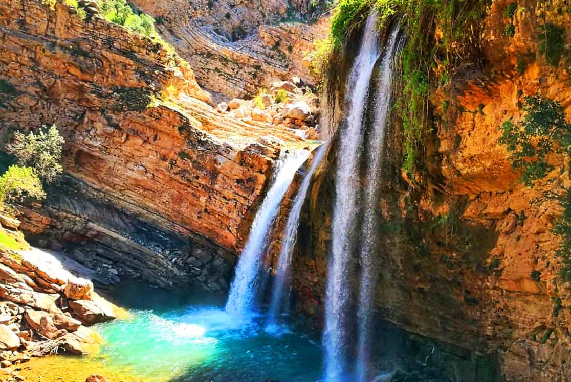 آبشار شوی از بهترین جاهای دیدنی ایران در پاییز