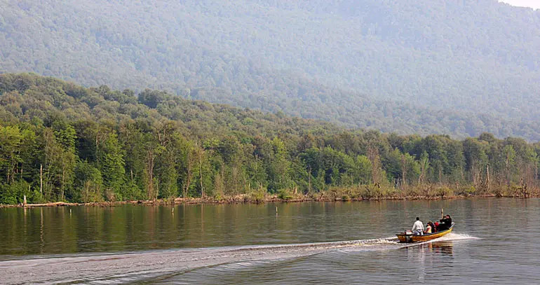 دریاچه الندان ساری