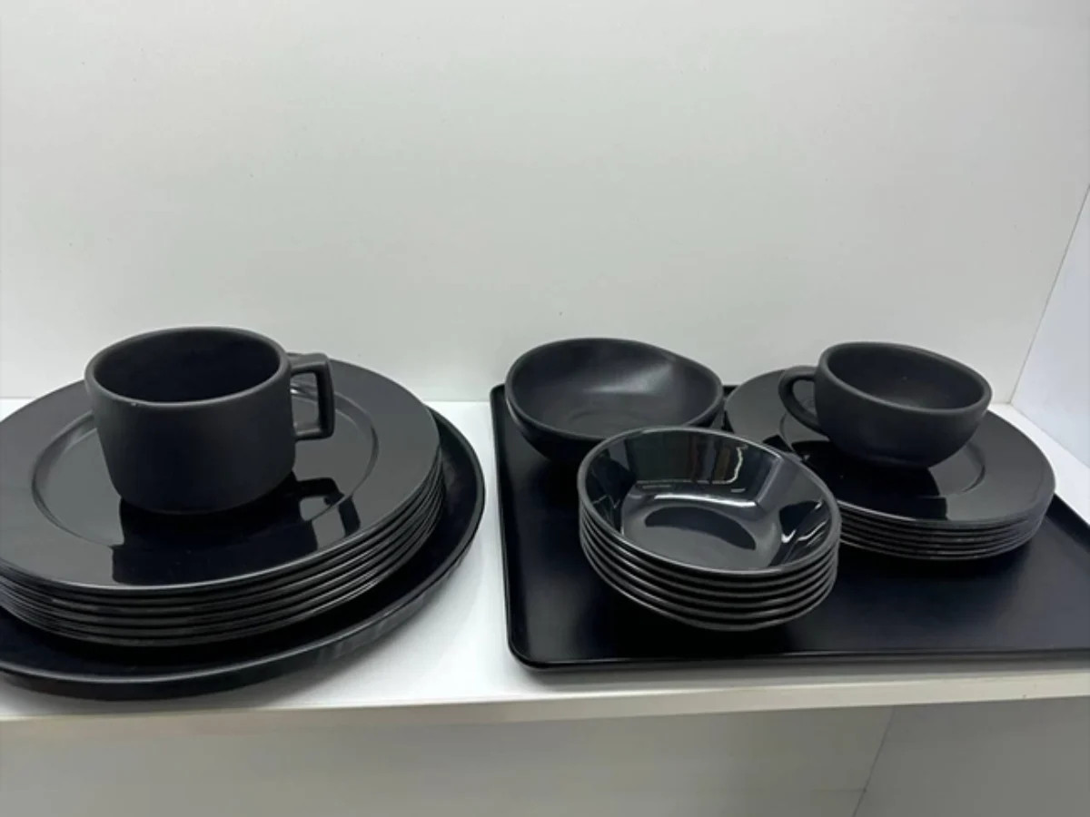 ظروف ملامین را نباید در ماشین ظرفشویی شست