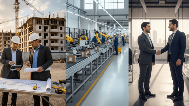 تفاوت ثبت های حسابداری تولیدی با حسابداری خدماتی و بازرگانی