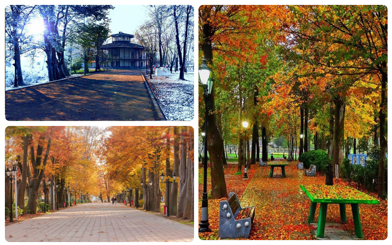 باغ محتشم از جاهای دیدنی رشت