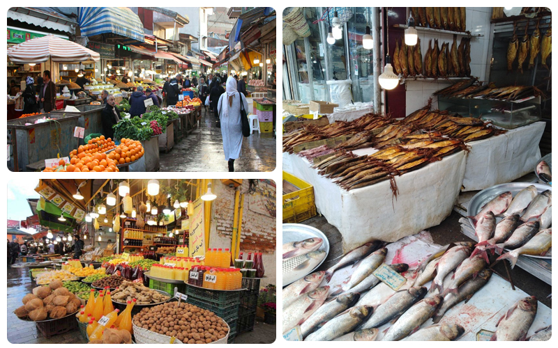 بازار بزرگ از جاهای دیدنی رشت