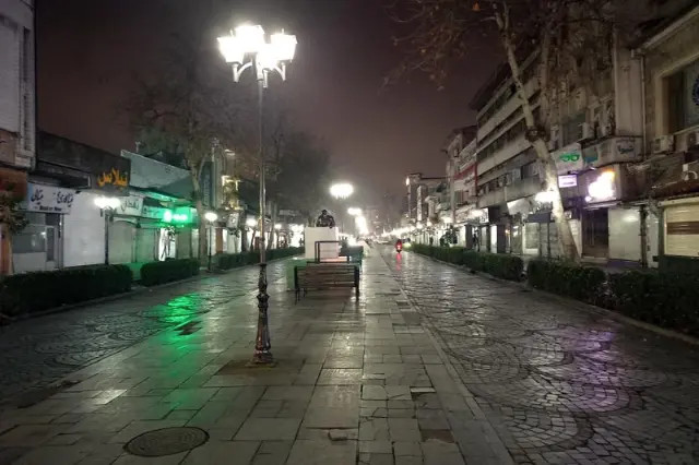 خیابان علم الهدی از جاهای دیدنی رشت