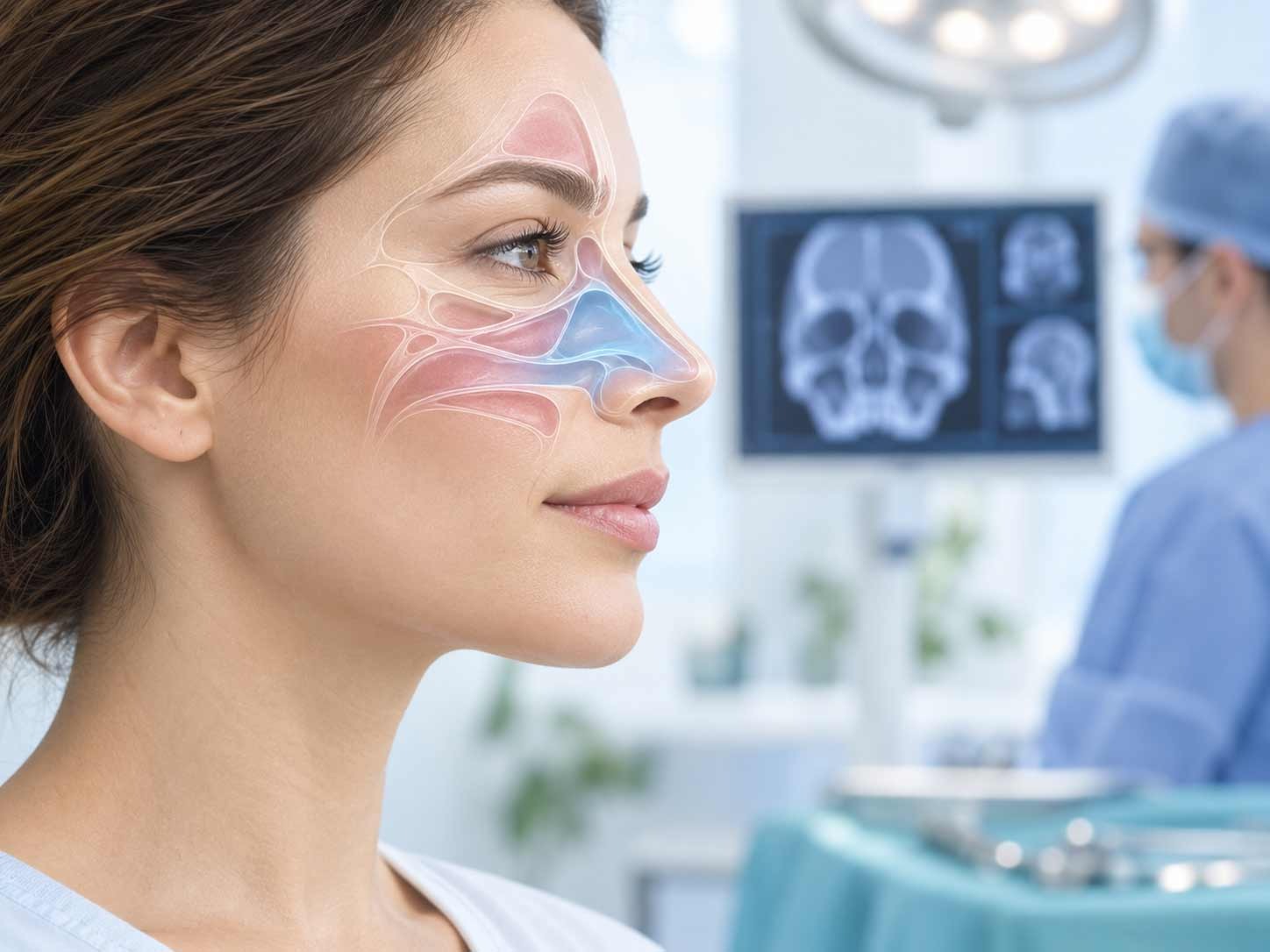 آیا میتوان جراحی سینوس و زیبایی بینی را همزمان انجام دا