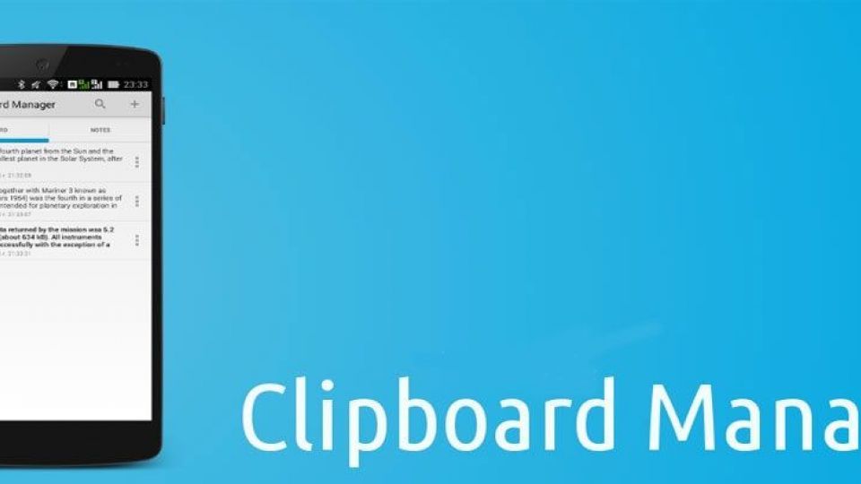 دانلود Clipboard Manager Pro 2.3.5 ؛ نرم افزار مدیریت کلیپ بورد اندروید