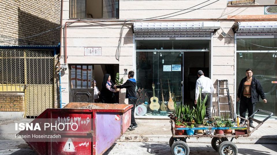 محله گلشهر مشهد در آستانه سال نو