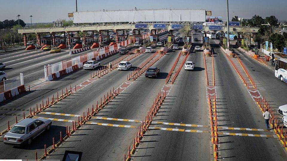 ترافیک در اتوبان تهران - قم