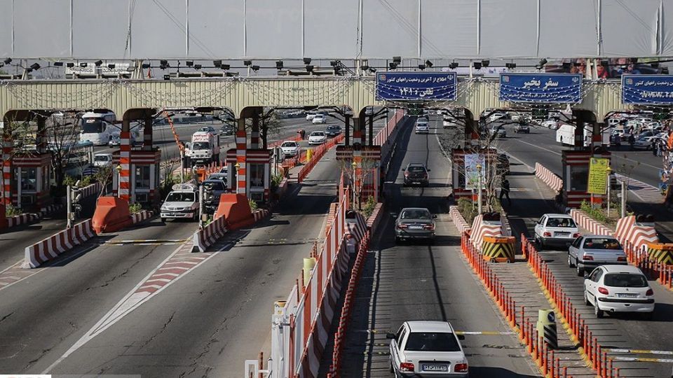 ترافیک در اتوبان تهران - قم