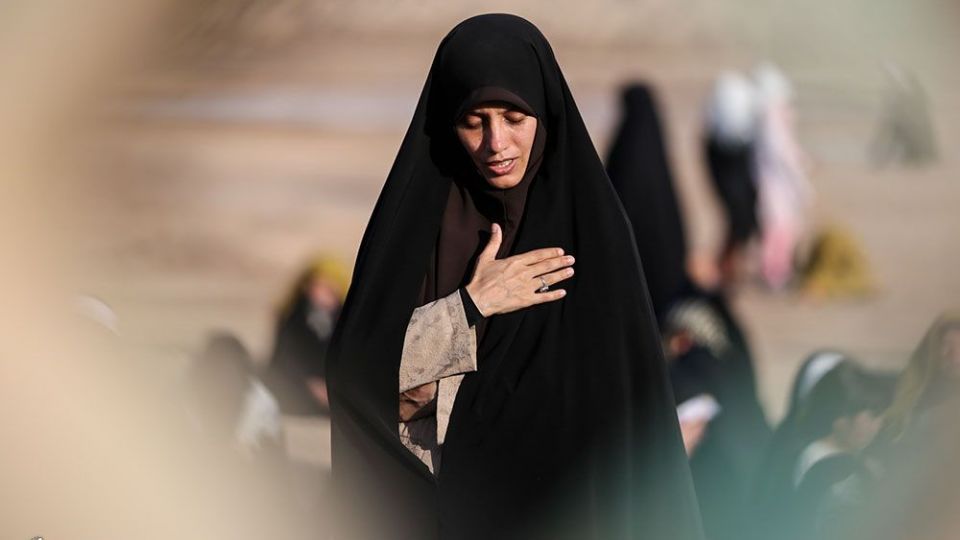 لحظه تحویل سال نو در یادمان منطقه عملیاتی شلمچه