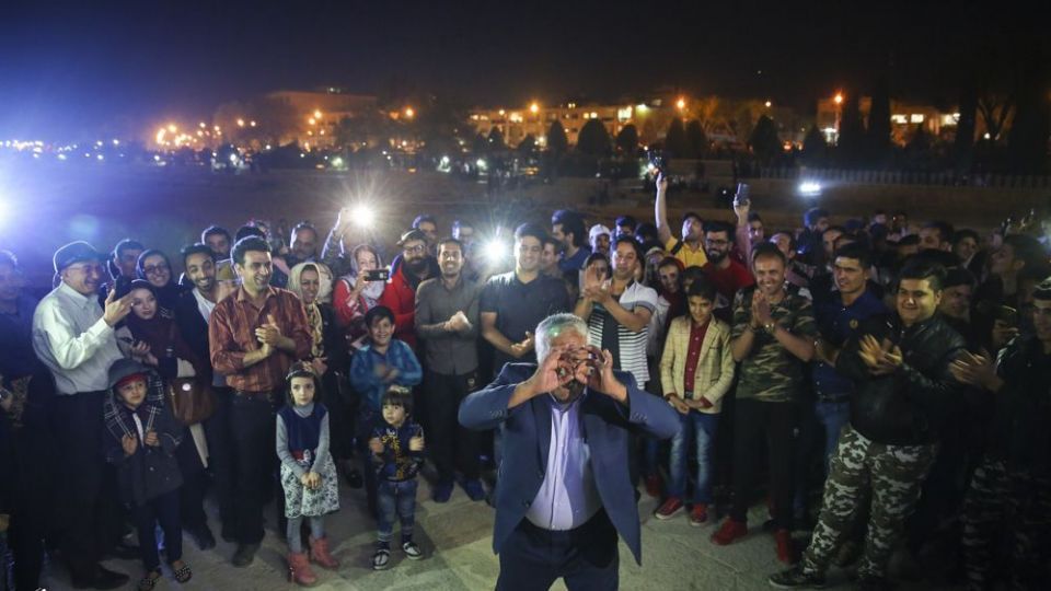  نور پردازی سه بعدی پل خواجو - اصفهان 