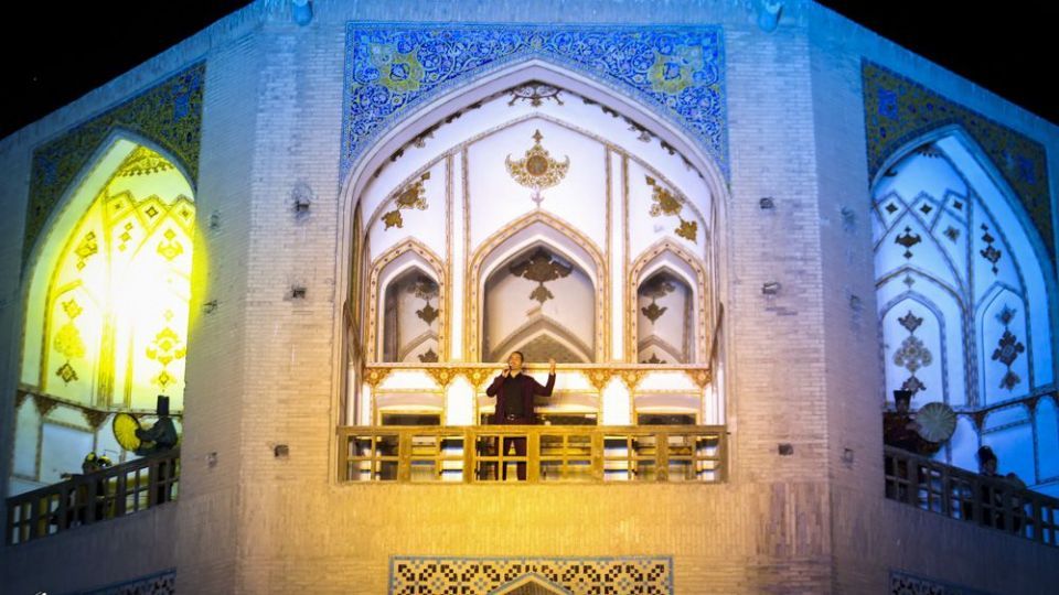  نور پردازی سه بعدی پل خواجو - اصفهان 