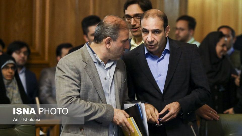جلسه بررسی استعفای شهردار تهران
