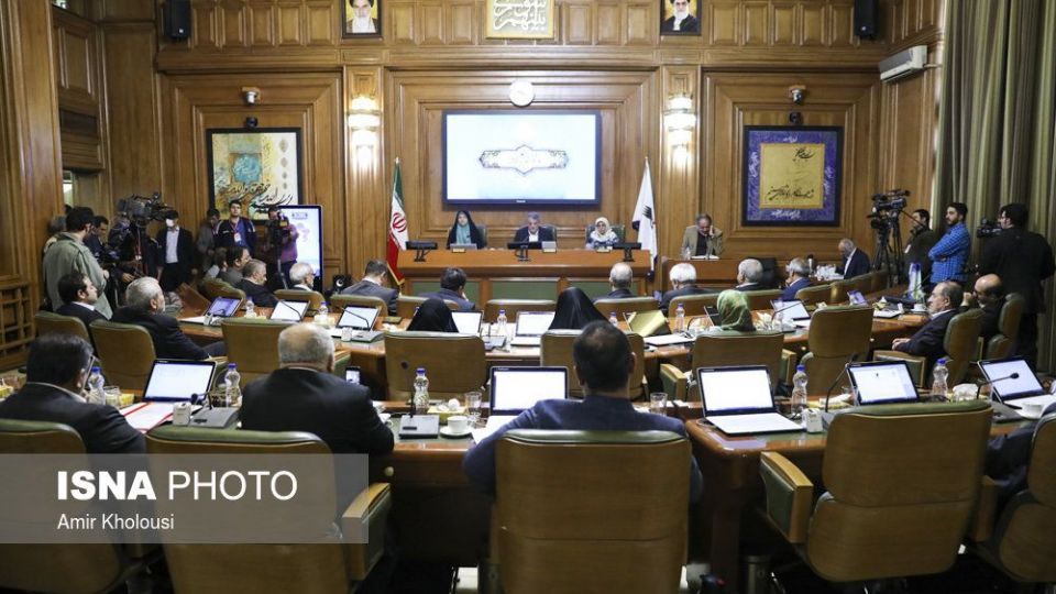 جلسه بررسی استعفای شهردار تهران