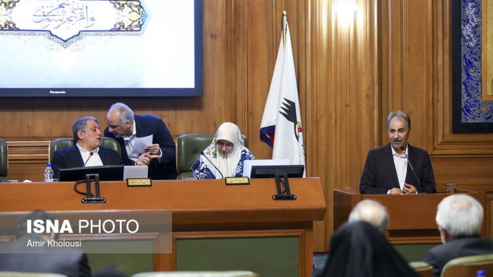 جلسه بررسی استعفای شهردار تهران