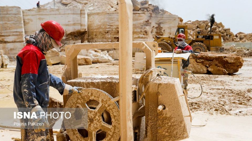 کارگران معدن سنگ ؛تراورتن کارگران معدن سنگ ؛تراورتن