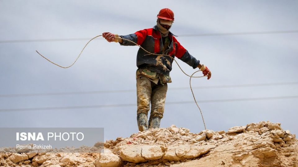 کارگران معدن سنگ ؛تراورتن کارگران معدن سنگ ؛تراورتن