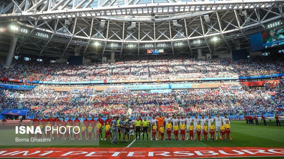 دیدار تیم‌های فوتبال ایران و مراکش