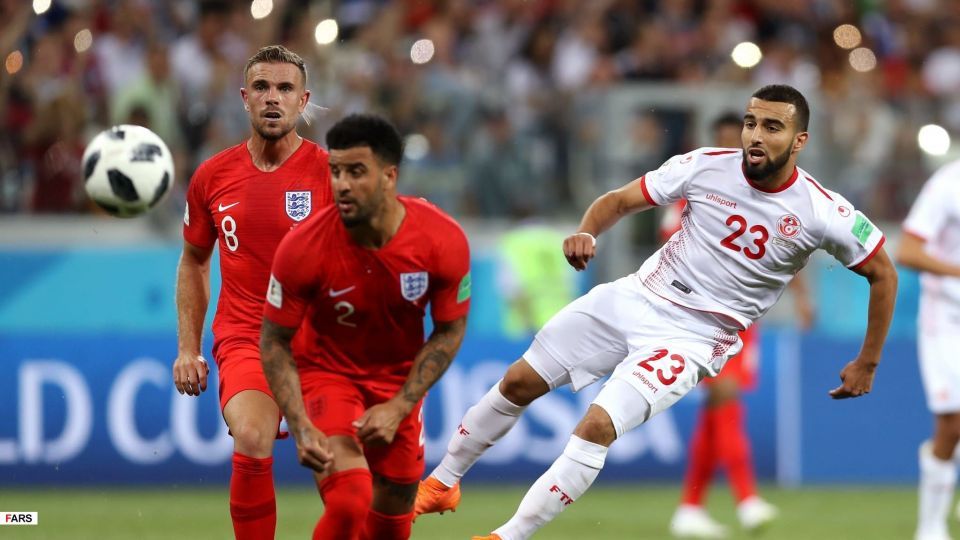 دیدار انگلیس-تونس از دریچه دوربین فیفا