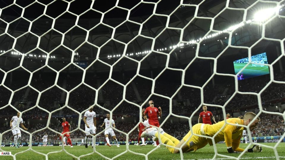 دیدار انگلیس-تونس از دریچه دوربین فیفا
