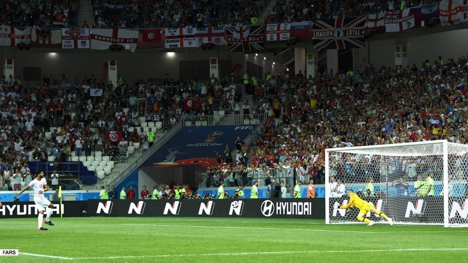 دیدار انگلیس-تونس از دریچه دوربین فیفا