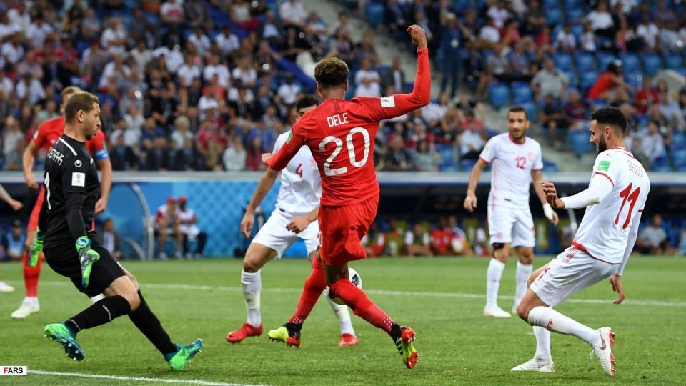 دیدار انگلیس-تونس از دریچه دوربین فیفا