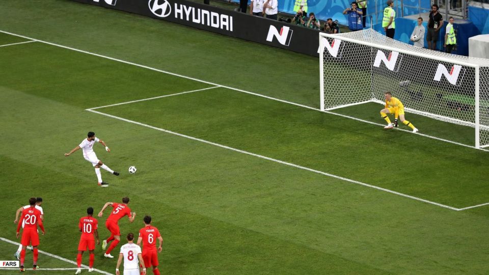 دیدار انگلیس-تونس از دریچه دوربین فیفا