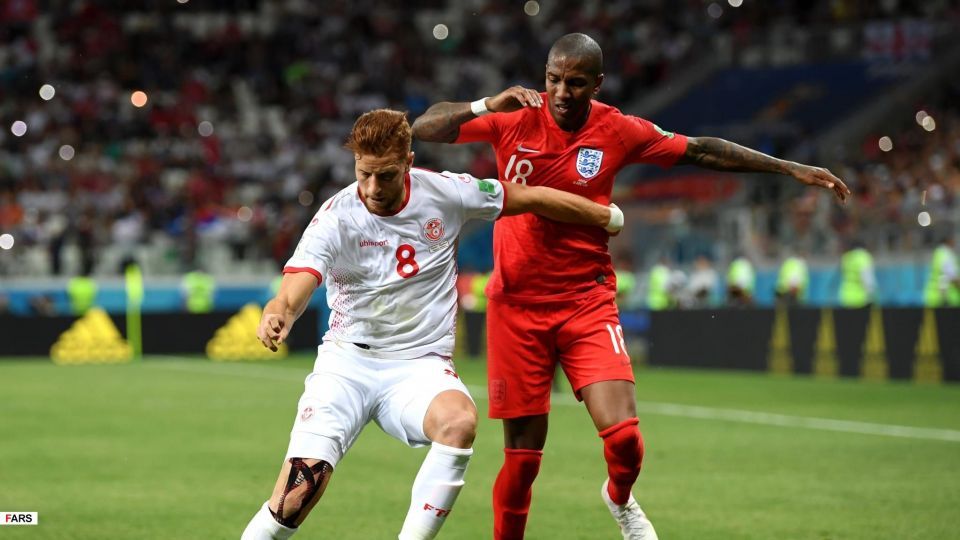 دیدار انگلیس-تونس از دریچه دوربین فیفا