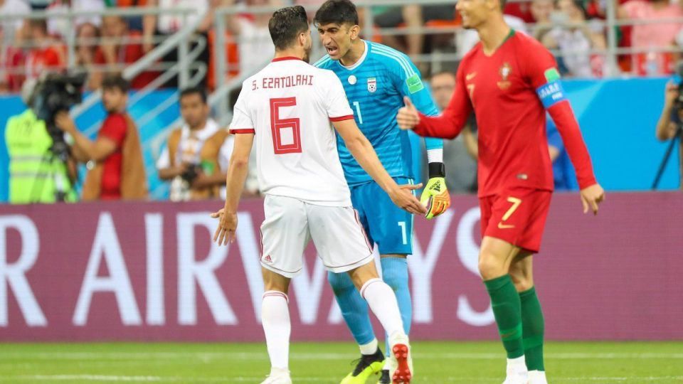 نیمه اول ایران و پرتغال