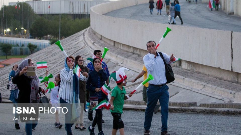 تهران؛ تماشای آخرین بازی ایران در جام جهانی