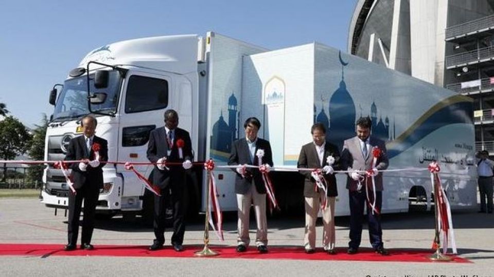 ساخت مساجد سیار برای المپیک 2020+عکس ساخت مساجد سیار برای المپیک 2020+عکس