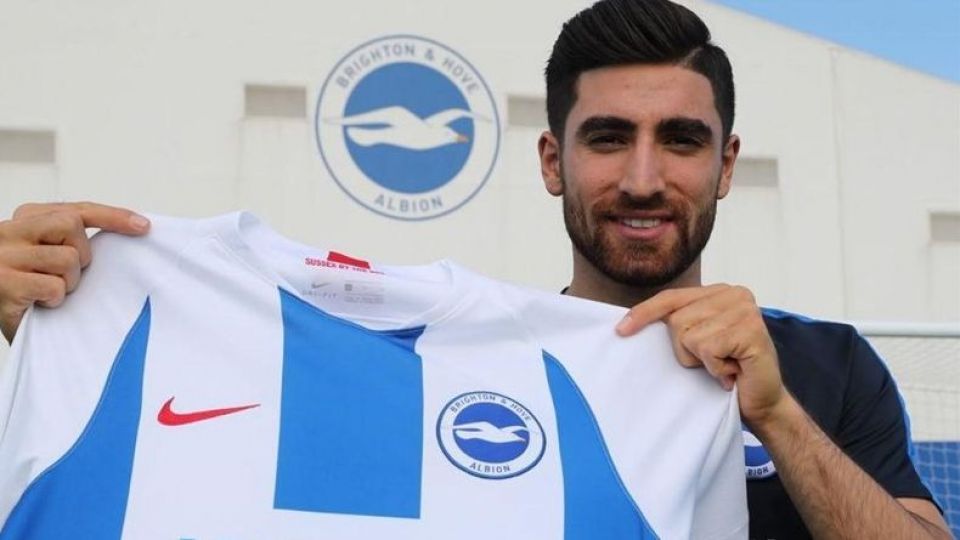 شماره پیراهن جهانبخش در برایتون مشخص شد شماره پیراهن جهانبخش در برایتون مشخص شد