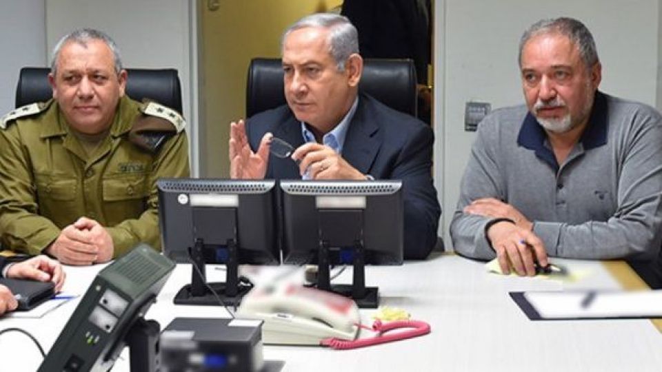 نشست کابینه رژیم صهیونیستی درباره غزه در زیر زمین نشست کابینه رژیم صهیونیستی درباره غزه در زیر زمین