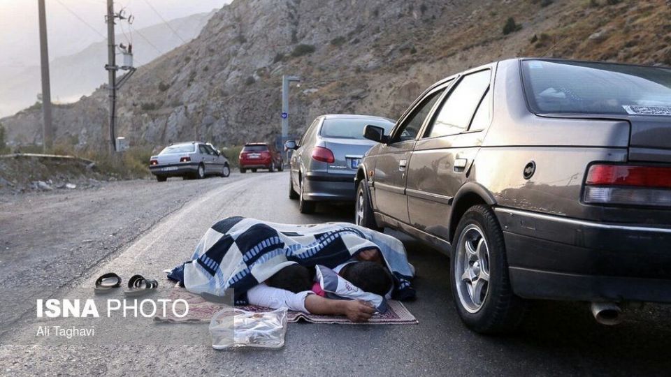 جاده هراز روز چهارشنبه عید قربان