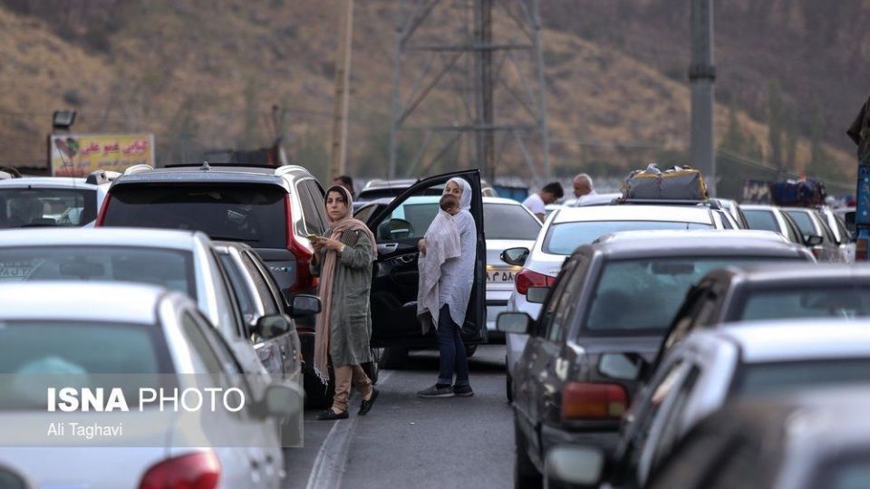 جاده هراز روز چهارشنبه عید قربان