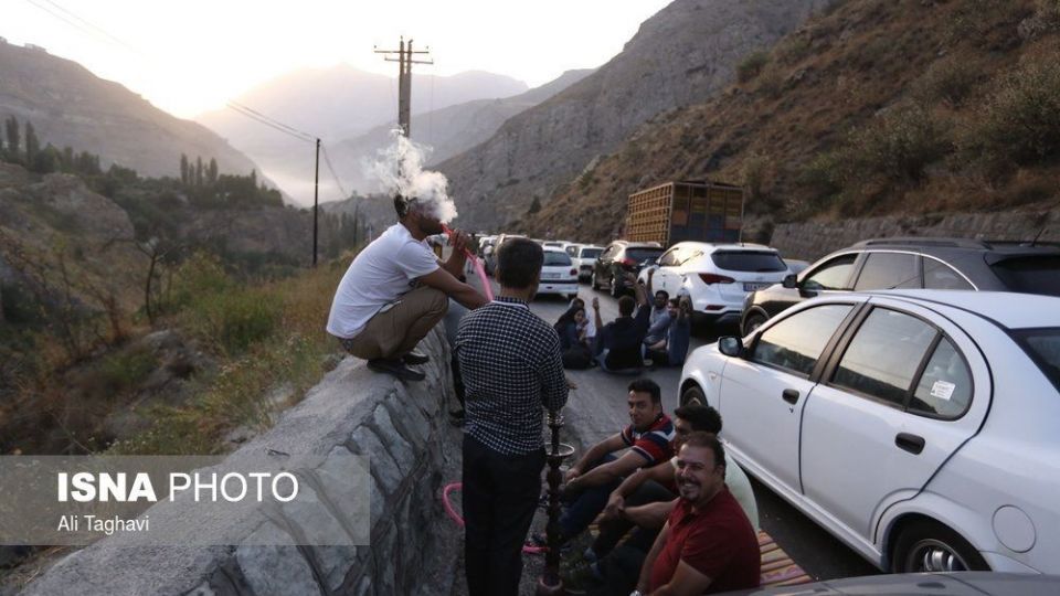 جاده هراز روز چهارشنبه عید قربان