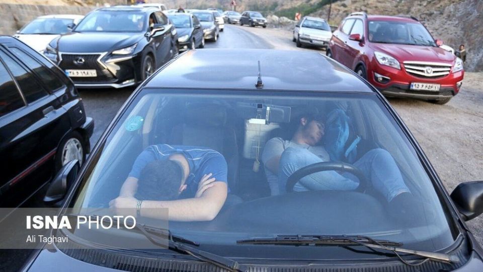 جاده هراز روز چهارشنبه عید قربان