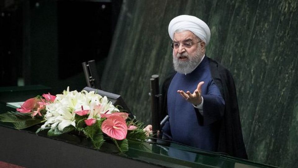 روحانی: سوال نمایندگان، سوال ملت ایران هم هست/ ترسی از آمریکا نداریم و از مشکلات عبور خواهیم کرد/ برجام بخشی از مشکلات اقتصادی کشور را حل کرد/ والله ما دچار بحران نیستیم روحانی: سوال نمایندگان، سوال ملت ایران هم هست/ ترسی از آمریکا نداریم و از مشکلات عبور خواهیم کرد/ برجام بخشی از مشکلات اقتصادی کشور را حل کرد/ والله ما دچار بحران نیستیم