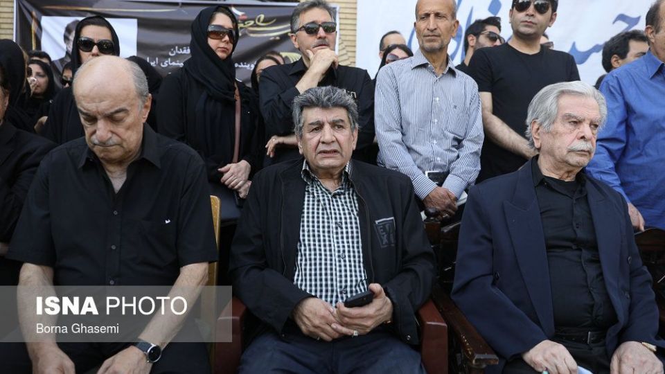 مراسم تشییع حسین عرفانی